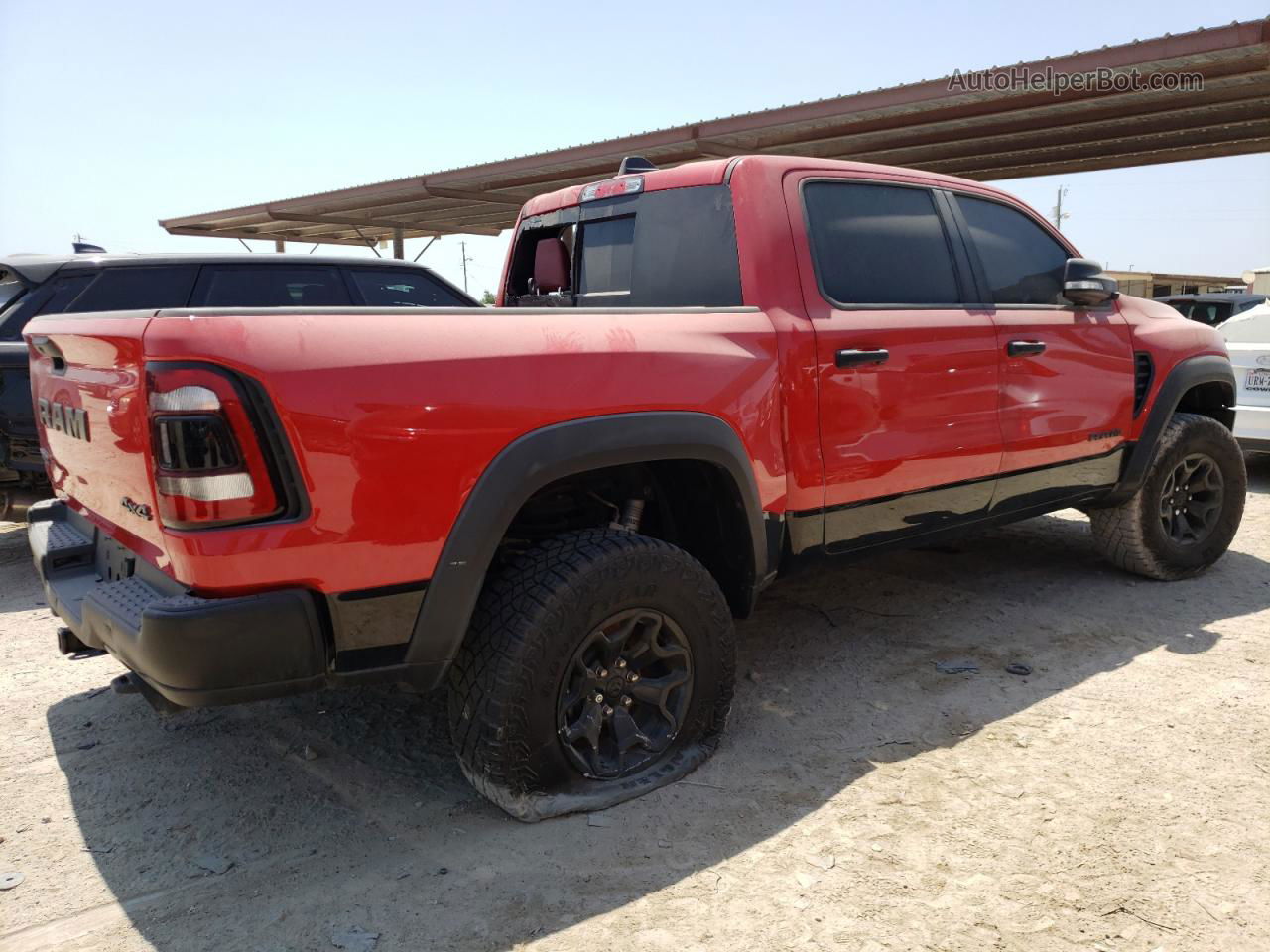 2022 Ram 1500 Trx Red vin: 1C6SRFU95NN318613