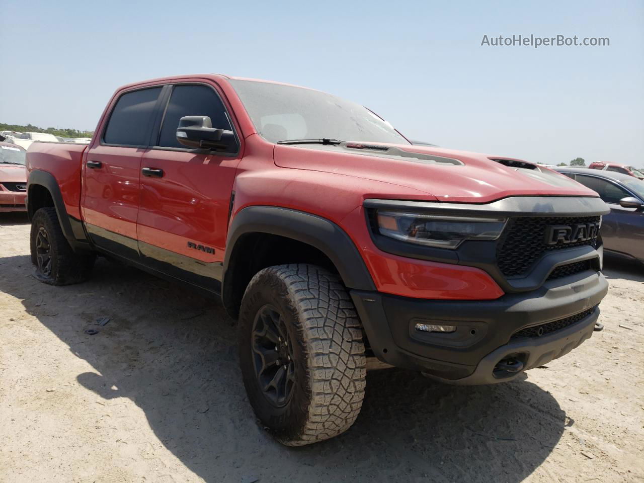 2022 Ram 1500 Trx Красный vin: 1C6SRFU95NN318613