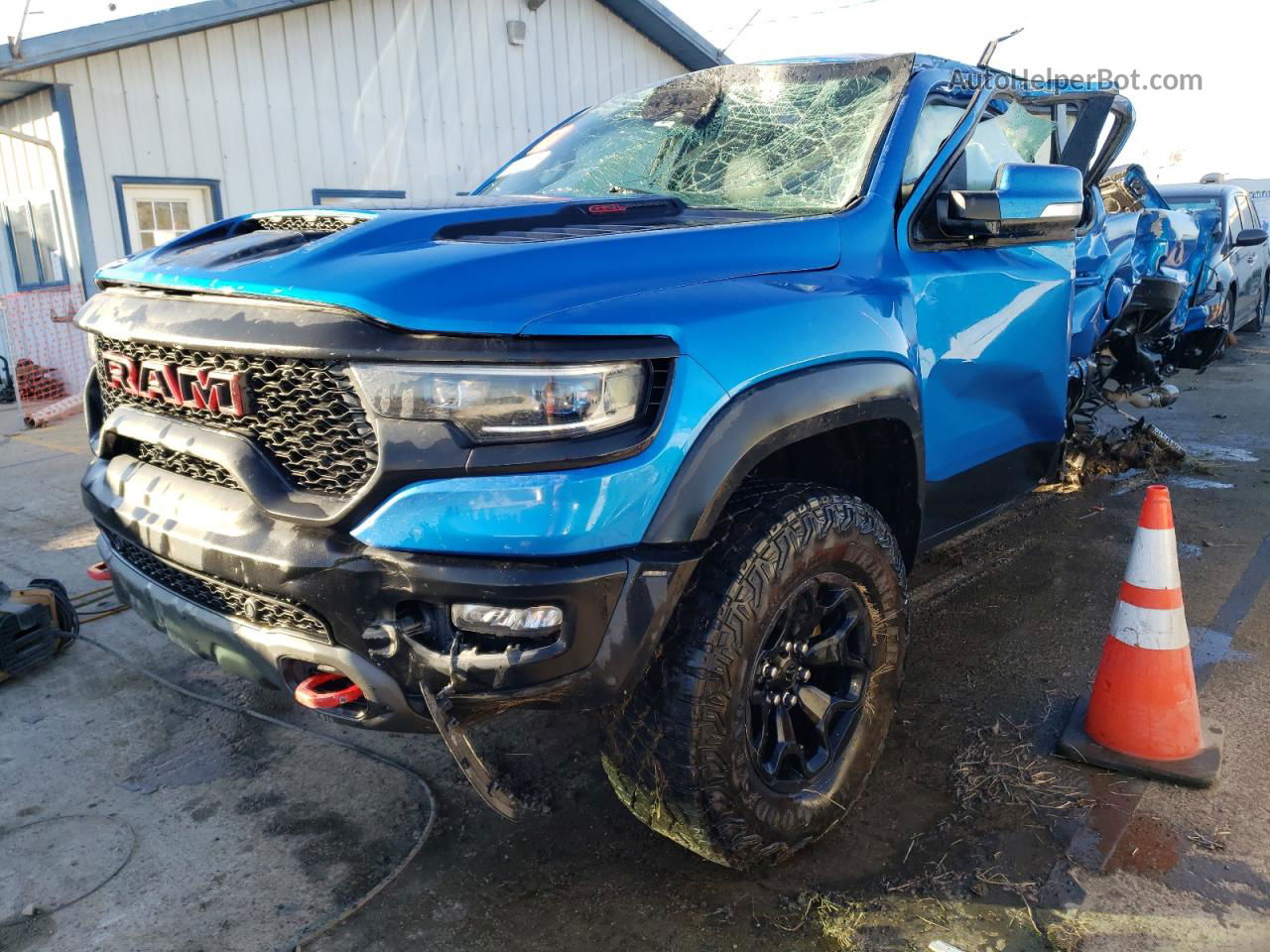 2022 Ram 1500 Trx Blue vin: 1C6SRFU98NN100262