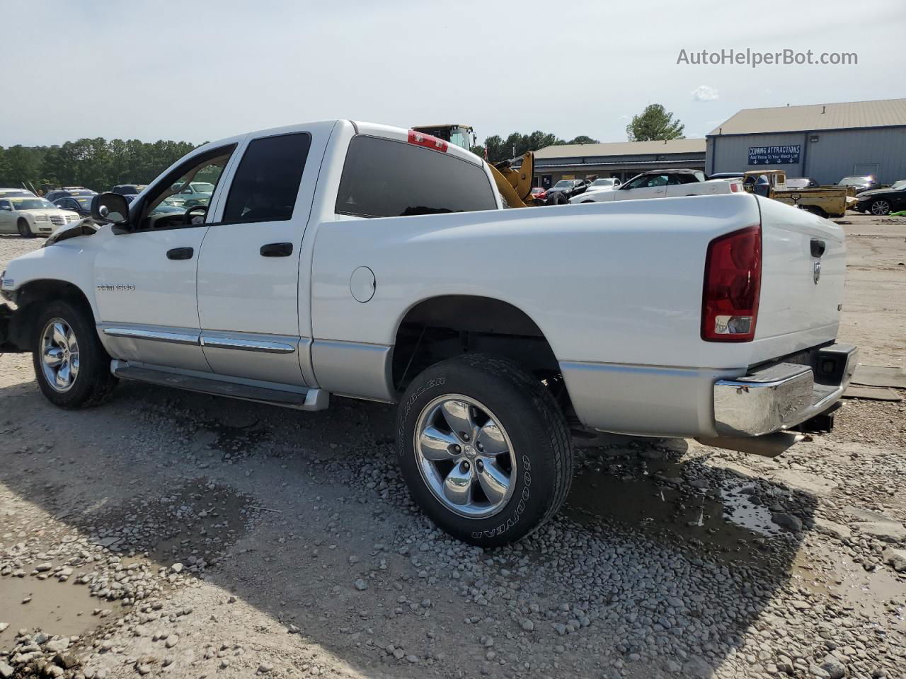 2005 Dodge Ram 1500 St White vin: 1D3HA18D25J547471