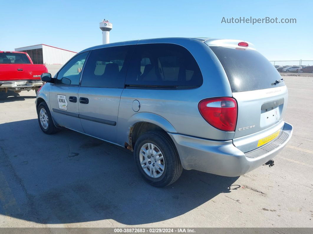 2005 Dodge Grand Caravan Se Silver vin: 1D4GP24E15B236487