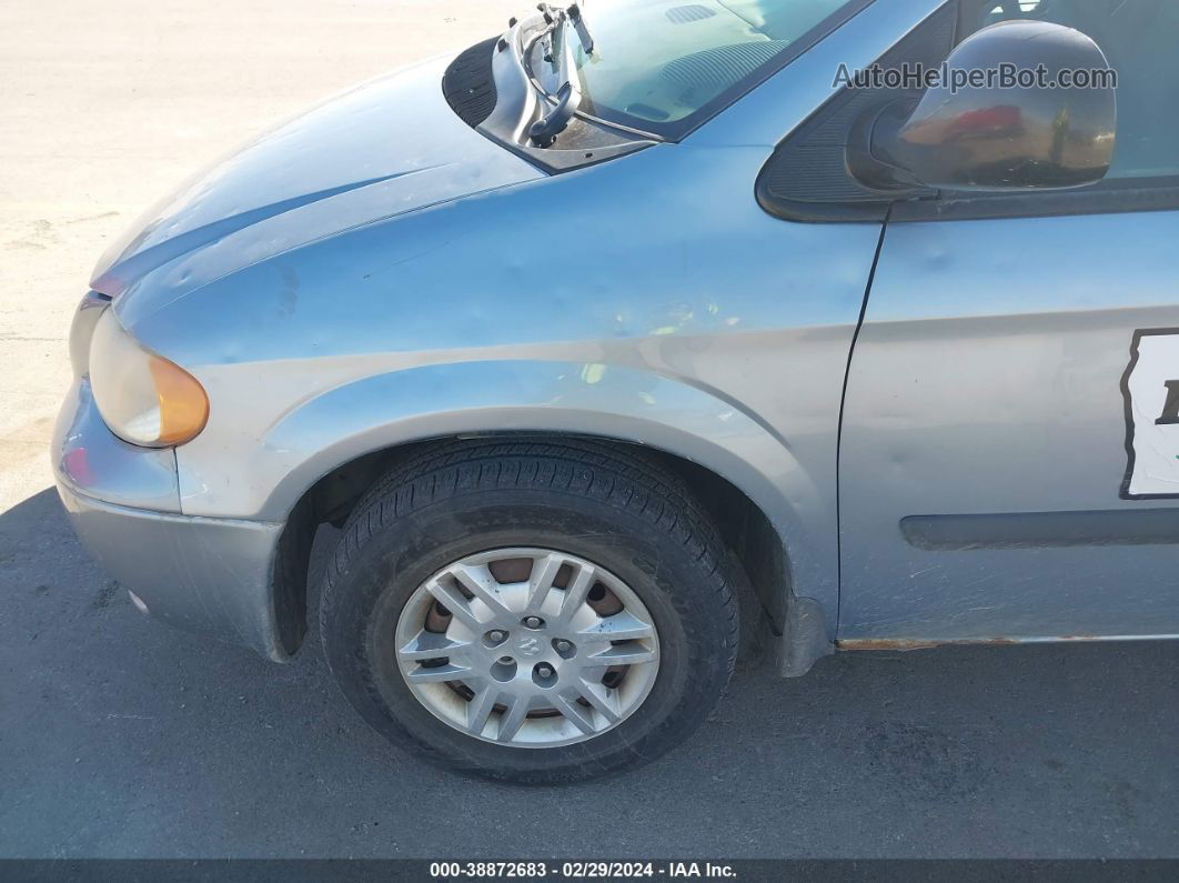 2005 Dodge Grand Caravan Se Silver vin: 1D4GP24E15B236487