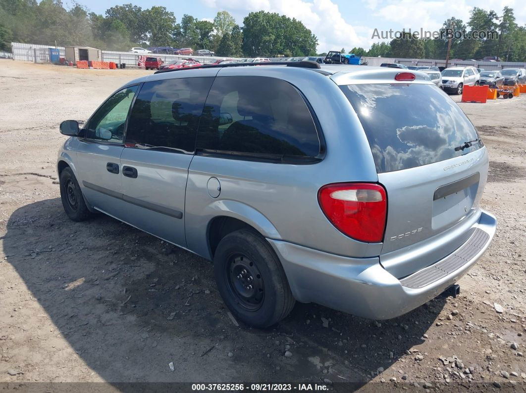 2005 Dodge Grand Caravan Se Light Blue vin: 1D4GP24R05B213172