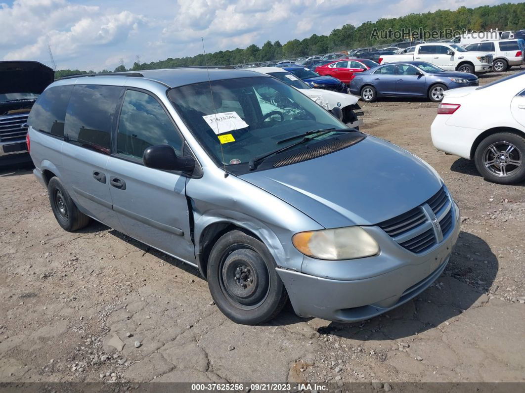 2005 Dodge Grand Caravan Se Light Blue vin: 1D4GP24R05B213172