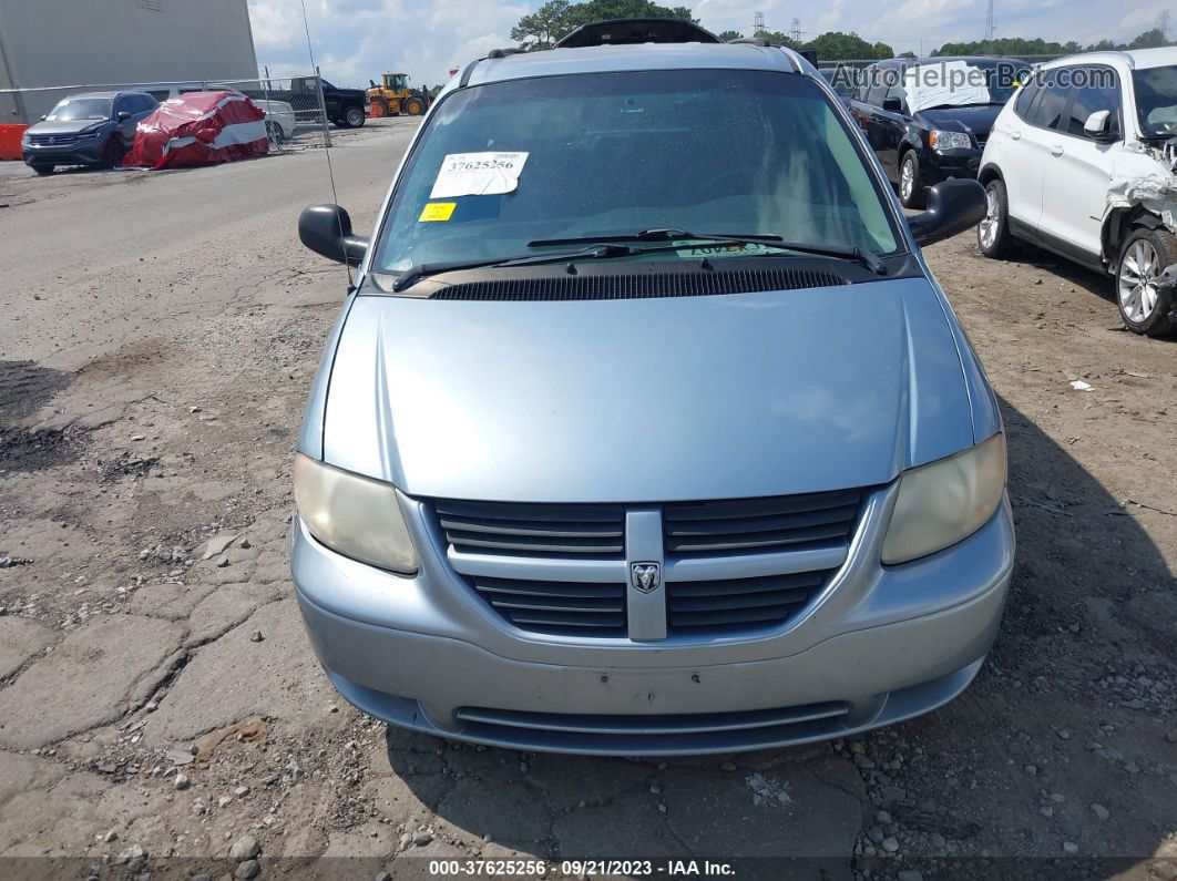 2005 Dodge Grand Caravan Se Light Blue vin: 1D4GP24R05B213172