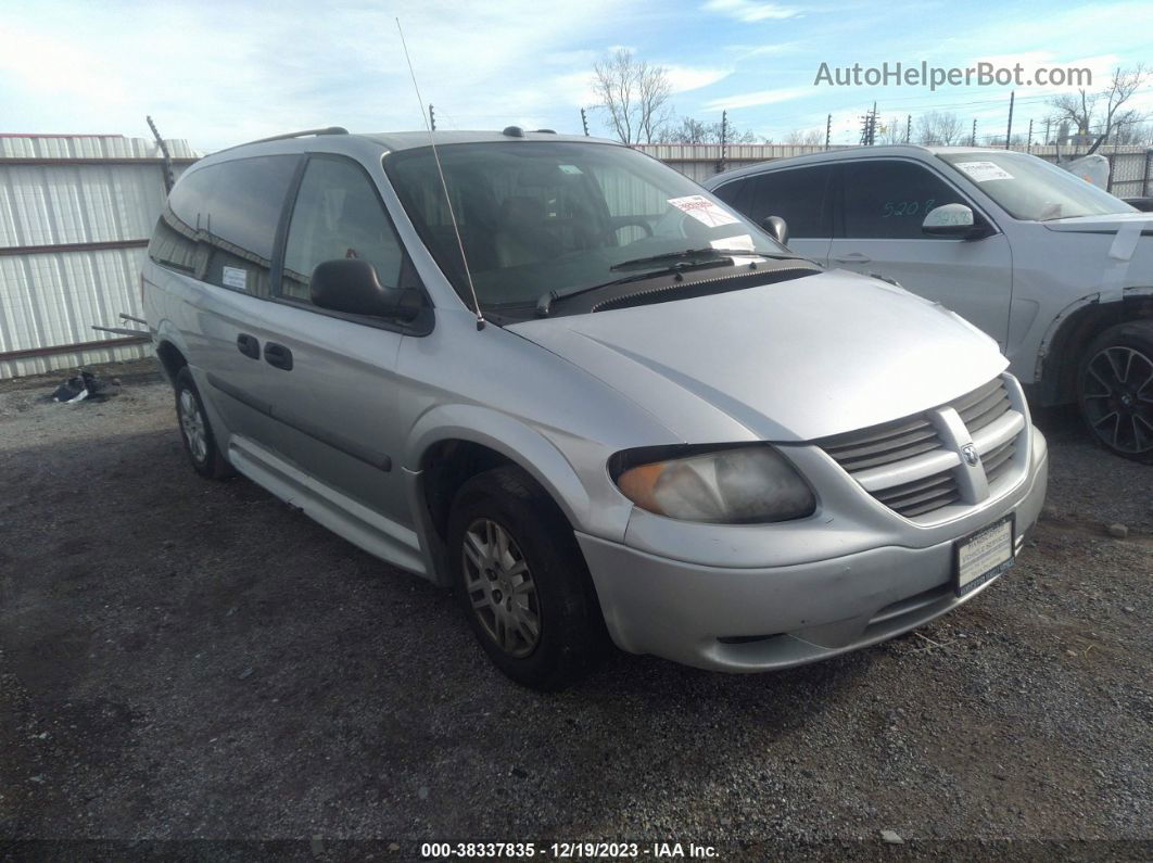 2005 Dodge Grand Caravan Se Silver vin: 1D4GP24R05B388862