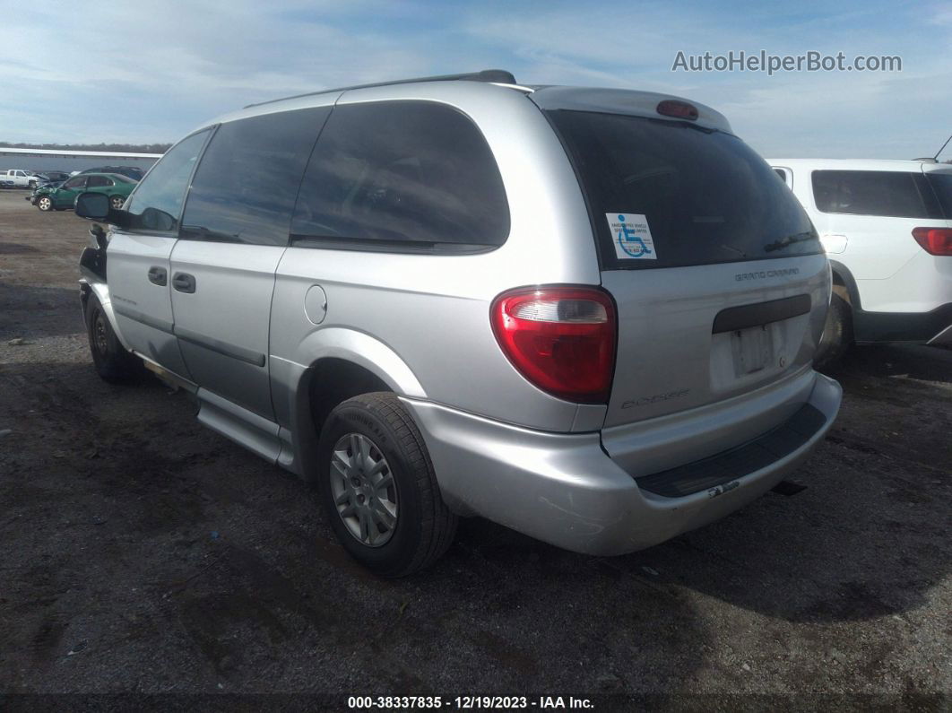 2005 Dodge Grand Caravan Se Silver vin: 1D4GP24R05B388862