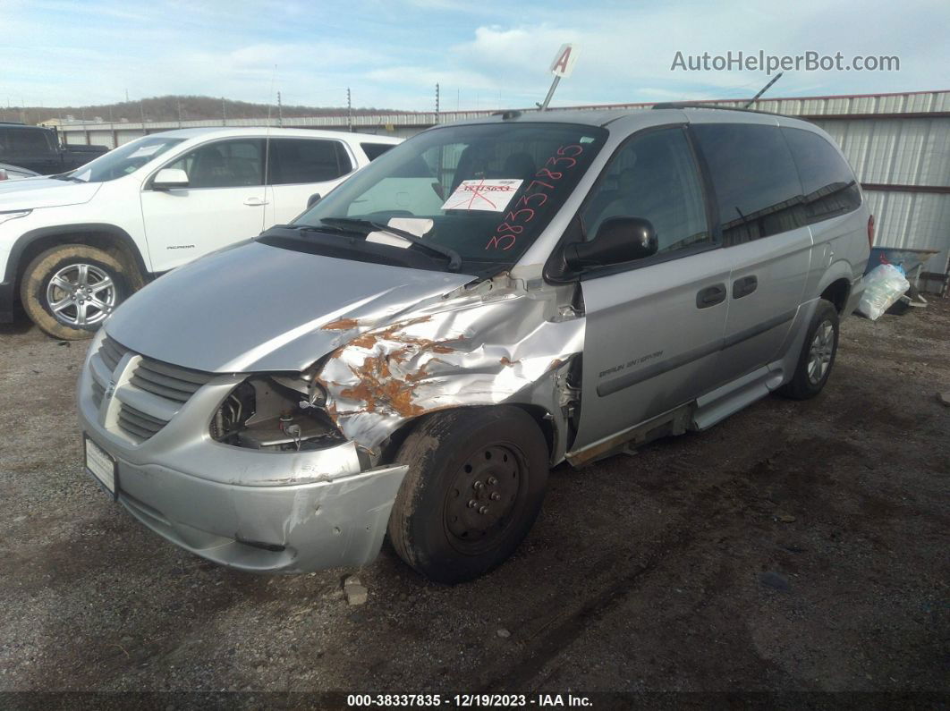 2005 Dodge Grand Caravan Se Silver vin: 1D4GP24R05B388862