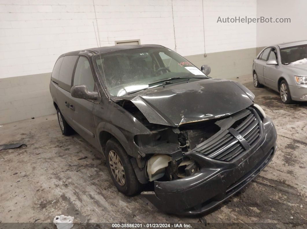 2005 Dodge Grand Caravan Se Черный vin: 1D4GP24R15B274255