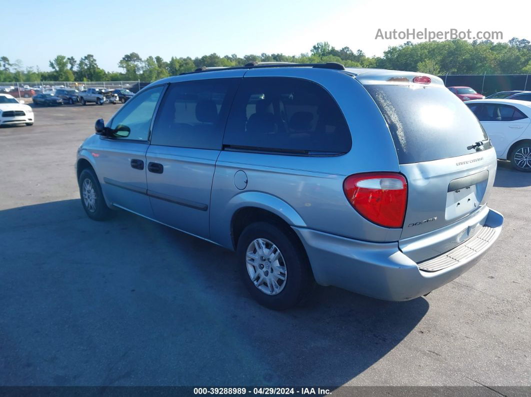 2005 Dodge Grand Caravan Se Light Blue vin: 1D4GP24R15B426230