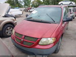 2005 Dodge Grand Caravan Se Red vin: 1D4GP24R25B110657