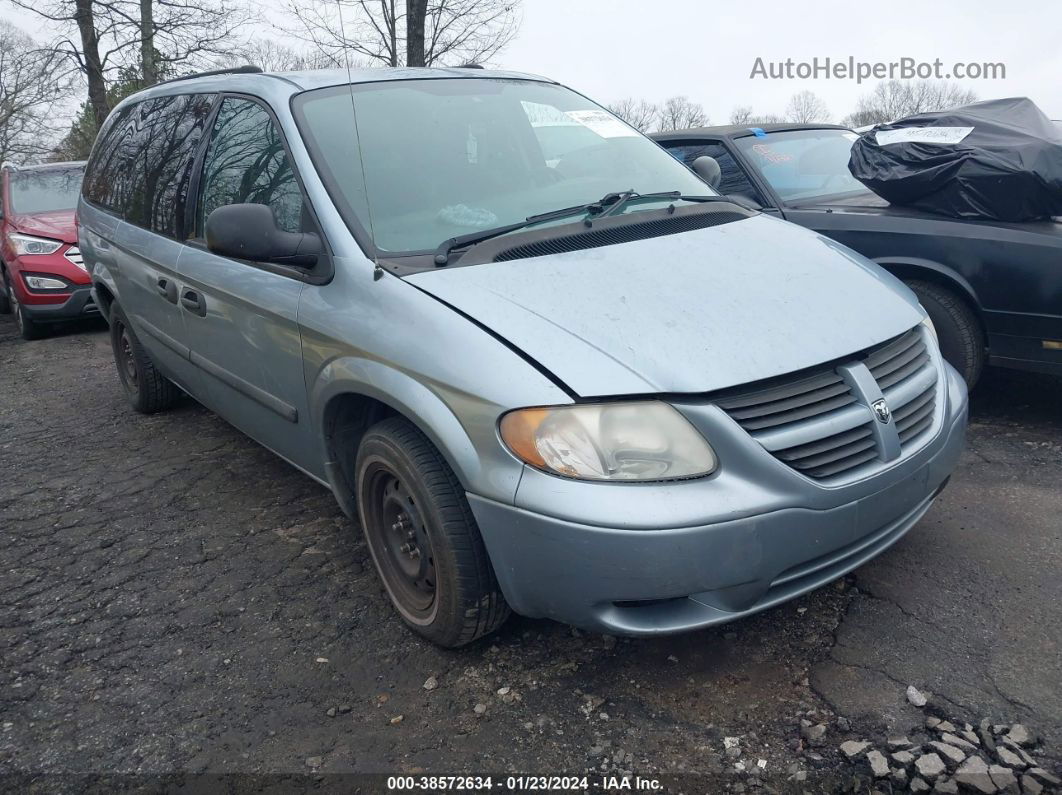 2005 Dodge Grand Caravan Se Синий vin: 1D4GP24R25B289458