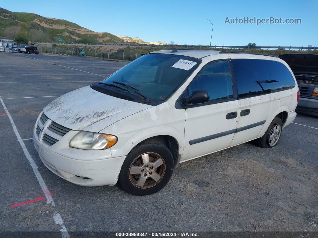 2005 Dodge Grand Caravan Se White vin: 1D4GP24R35B278548