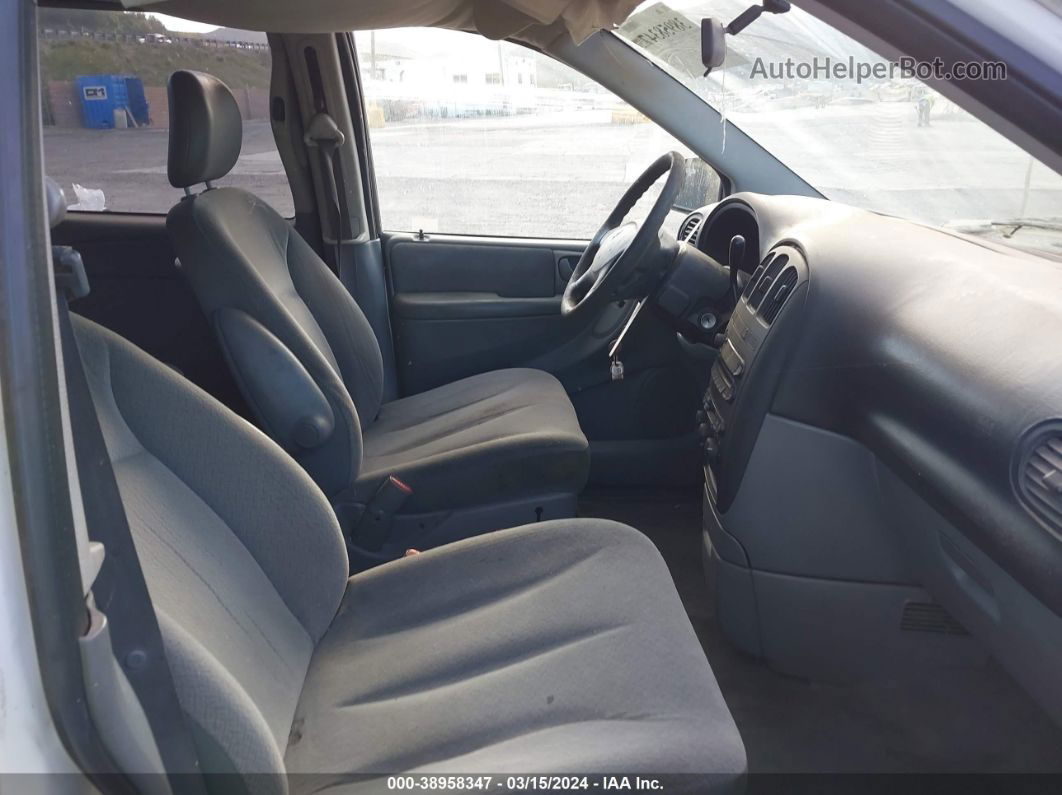 2005 Dodge Grand Caravan Se Белый vin: 1D4GP24R35B278548