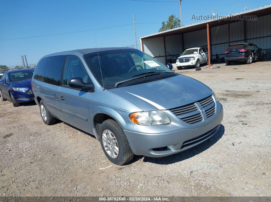 2005 Dodge Grand Caravan Se Light Blue vin: 1D4GP24R35B321480