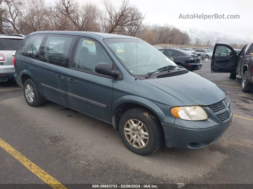 2005 Dodge Grand Caravan Se Синий vin: 1D4GP24R35B341325