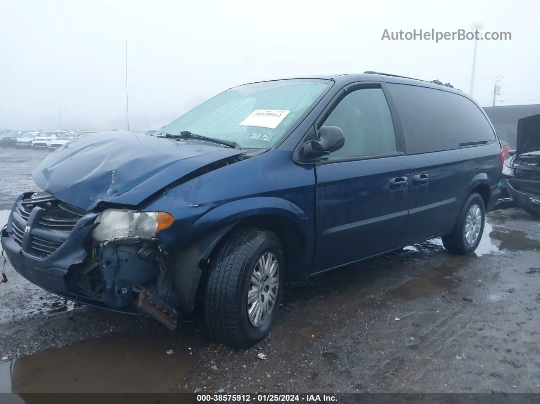 2005 Dodge Grand Caravan Se Blue vin: 1D4GP24R45B114984