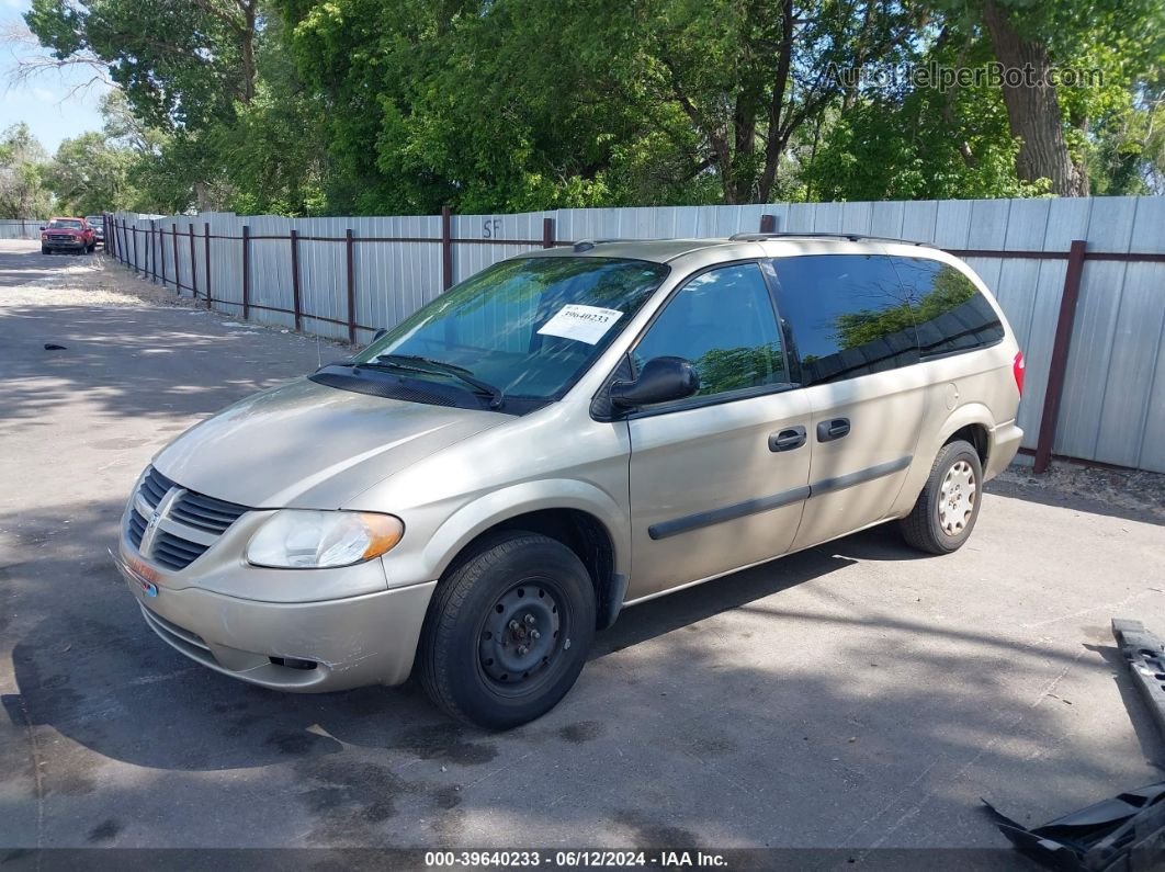 2005 Dodge Grand Caravan Se Silver vin: 1D4GP24R45B315431