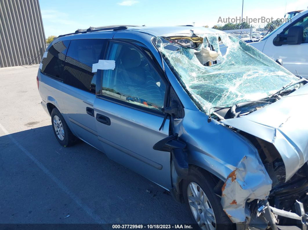 2005 Dodge Grand Caravan Se Light Blue vin: 1D4GP24R55B415151