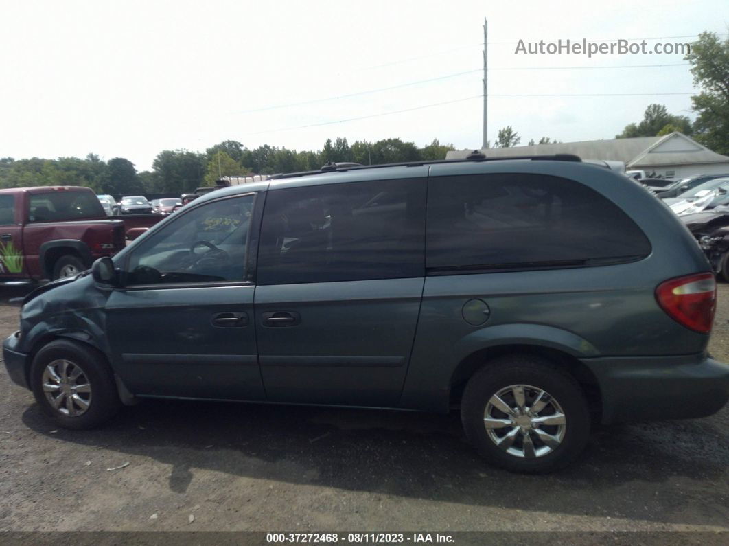 2005 Dodge Grand Caravan Se Green vin: 1D4GP24R65B377252