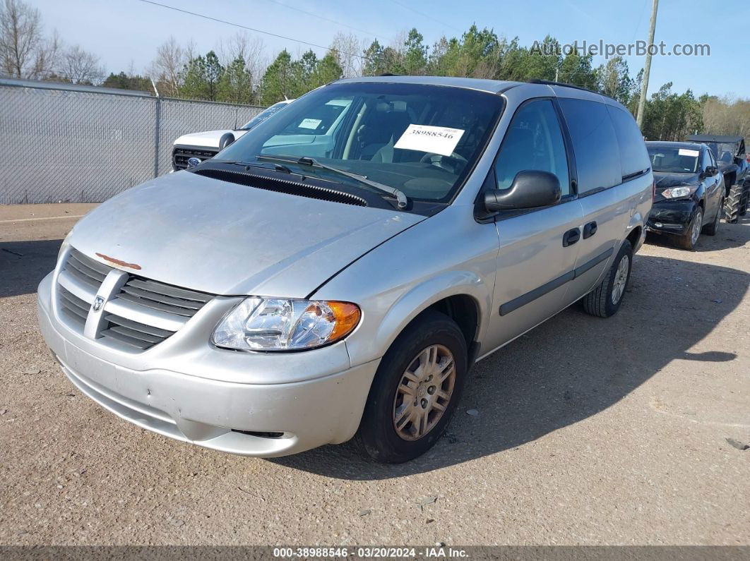 2005 Dodge Grand Caravan Se Silver vin: 1D4GP24R75B224573