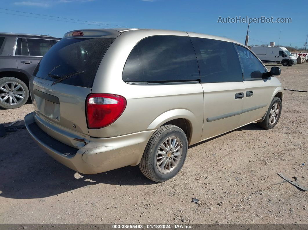 2005 Dodge Grand Caravan Se Silver vin: 1D4GP24R75B251630