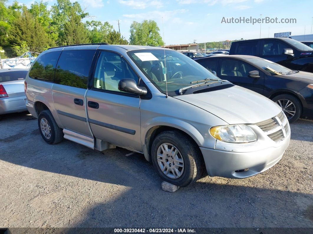 2005 Dodge Grand Caravan Se Silver vin: 1D4GP24R75B397543