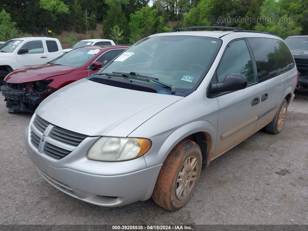 2005 Dodge Grand Caravan Se Silver vin: 1D4GP24R85B112543