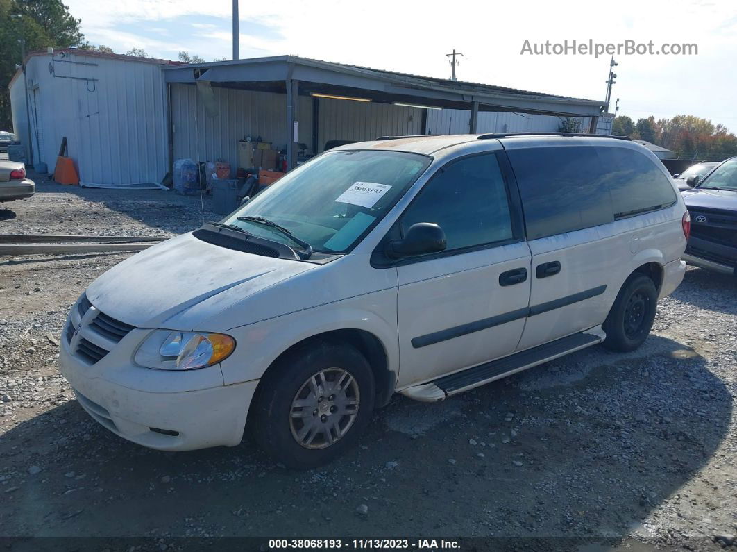 2005 Dodge Grand Caravan Se White vin: 1D4GP24R85B191583