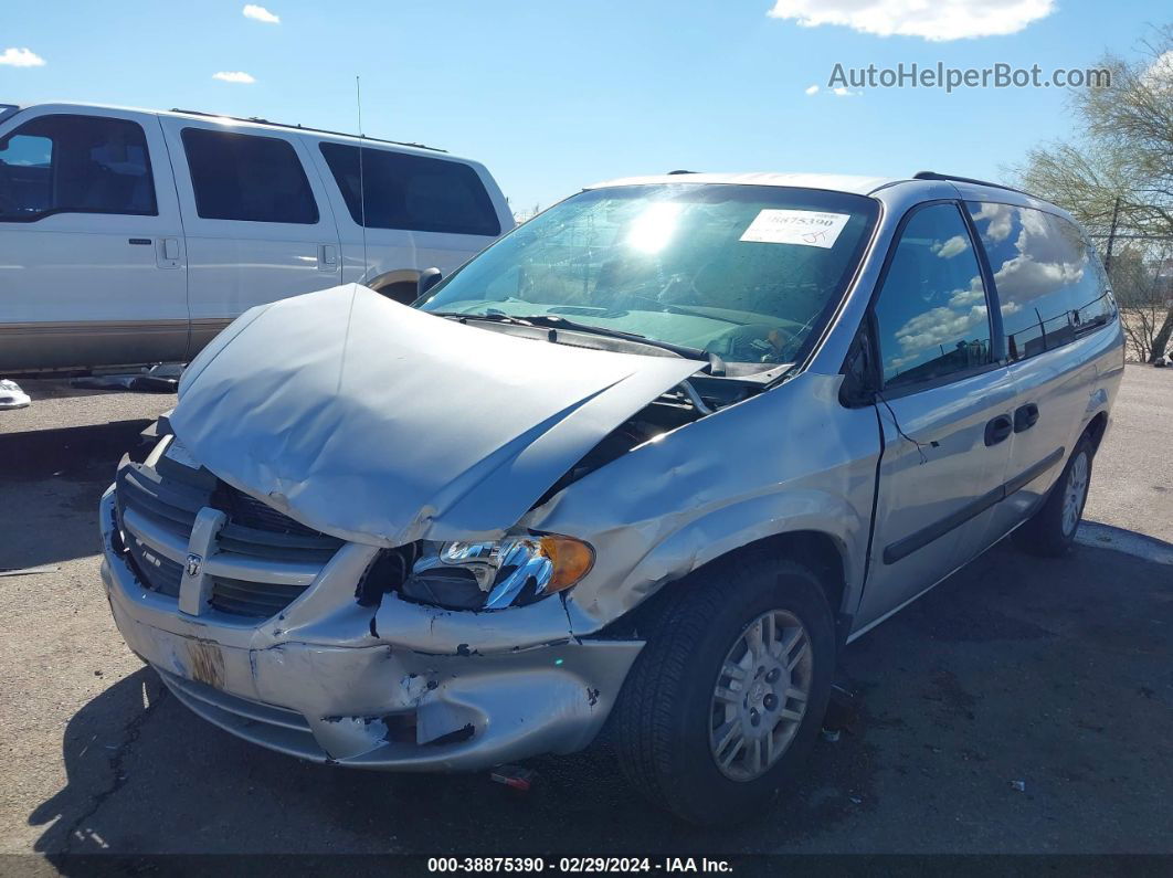 2005 Dodge Grand Caravan Se Серебряный vin: 1D4GP24R85B210584