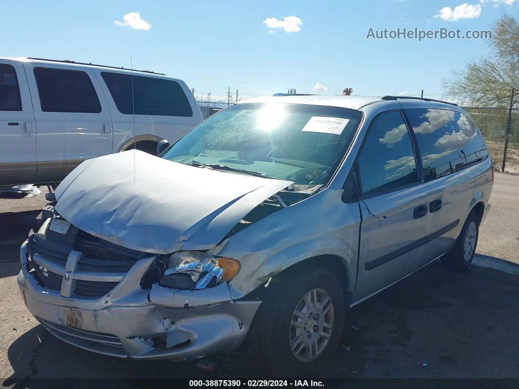 2005 Dodge Grand Caravan Se Серебряный vin: 1D4GP24R85B210584