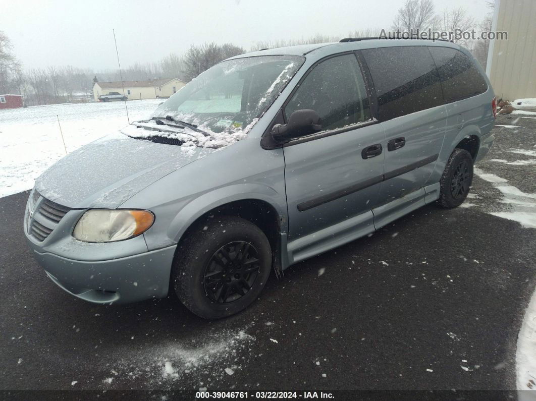 2005 Dodge Grand Caravan Se Синий vin: 1D4GP24R85B396384