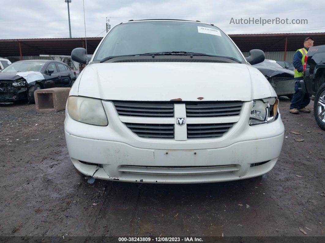 2005 Dodge Grand Caravan Se White vin: 1D4GP24R85B397275