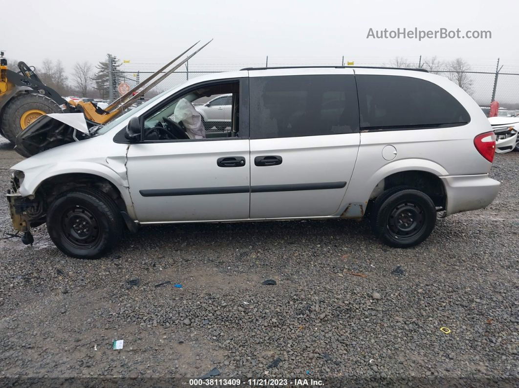 2005 Dodge Grand Caravan Se Серебряный vin: 1D4GP24R95B374619