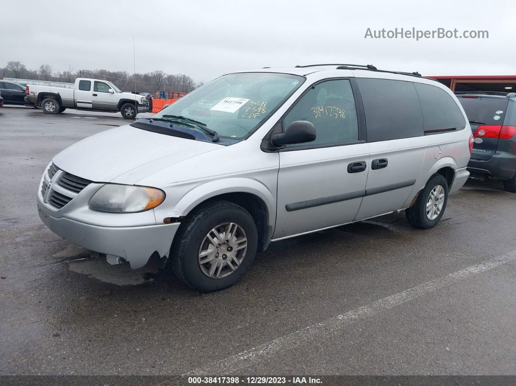 2005 Dodge Grand Caravan Se Серебряный vin: 1D4GP24RX5B101415