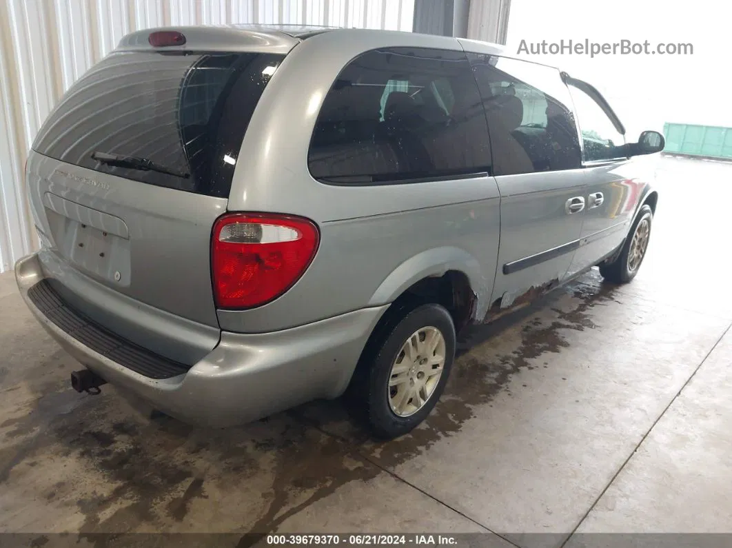 2005 Dodge Grand Caravan   Gray vin: 1D4GP24RX5B110812