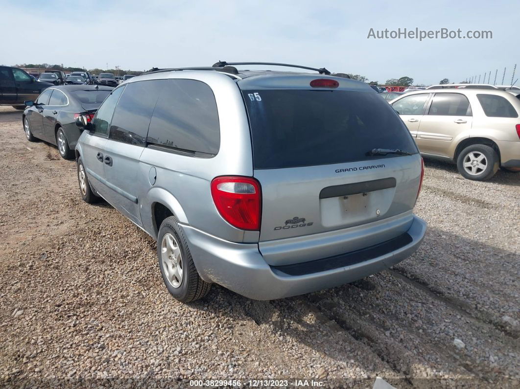 2005 Dodge Grand Caravan Se Синий vin: 1D4GP24RX5B126704