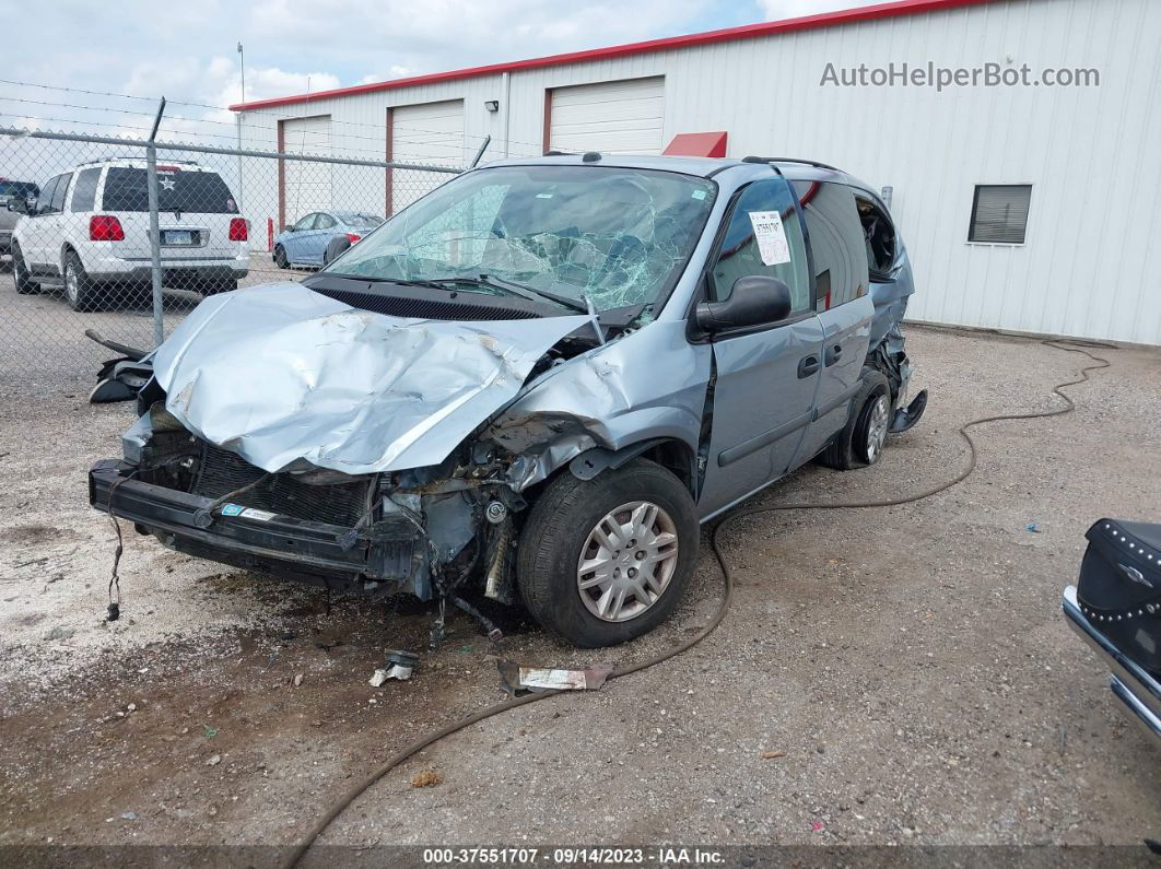 2005 Dodge Grand Caravan Se Light Blue vin: 1D4GP24RX5B346277