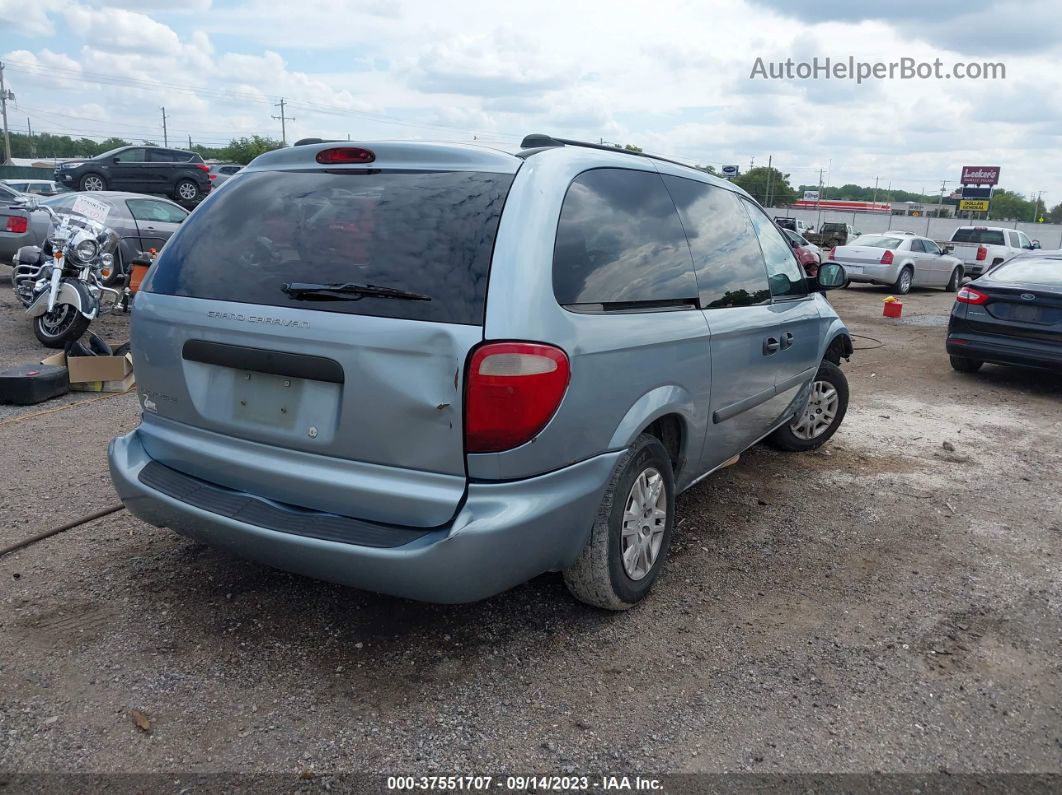 2005 Dodge Grand Caravan Se Light Blue vin: 1D4GP24RX5B346277