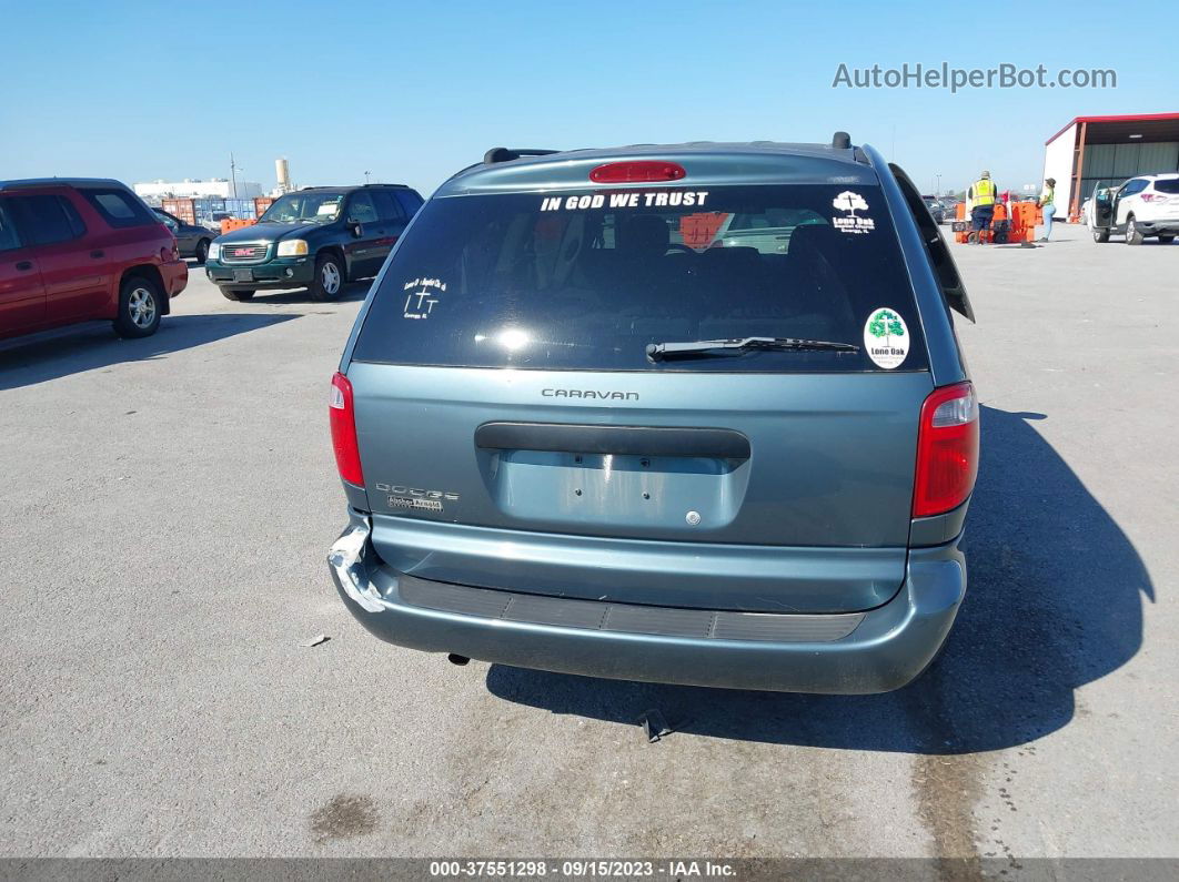 2005 Dodge Grand Caravan Se Gray vin: 1D4GP24RX5B397438