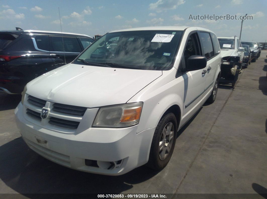 2009 Dodge Grand Caravan C/v   White vin: 1D4HN11E99B520187