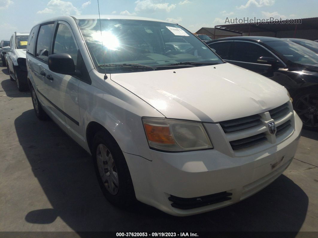 2009 Dodge Grand Caravan C/v   White vin: 1D4HN11E99B520187