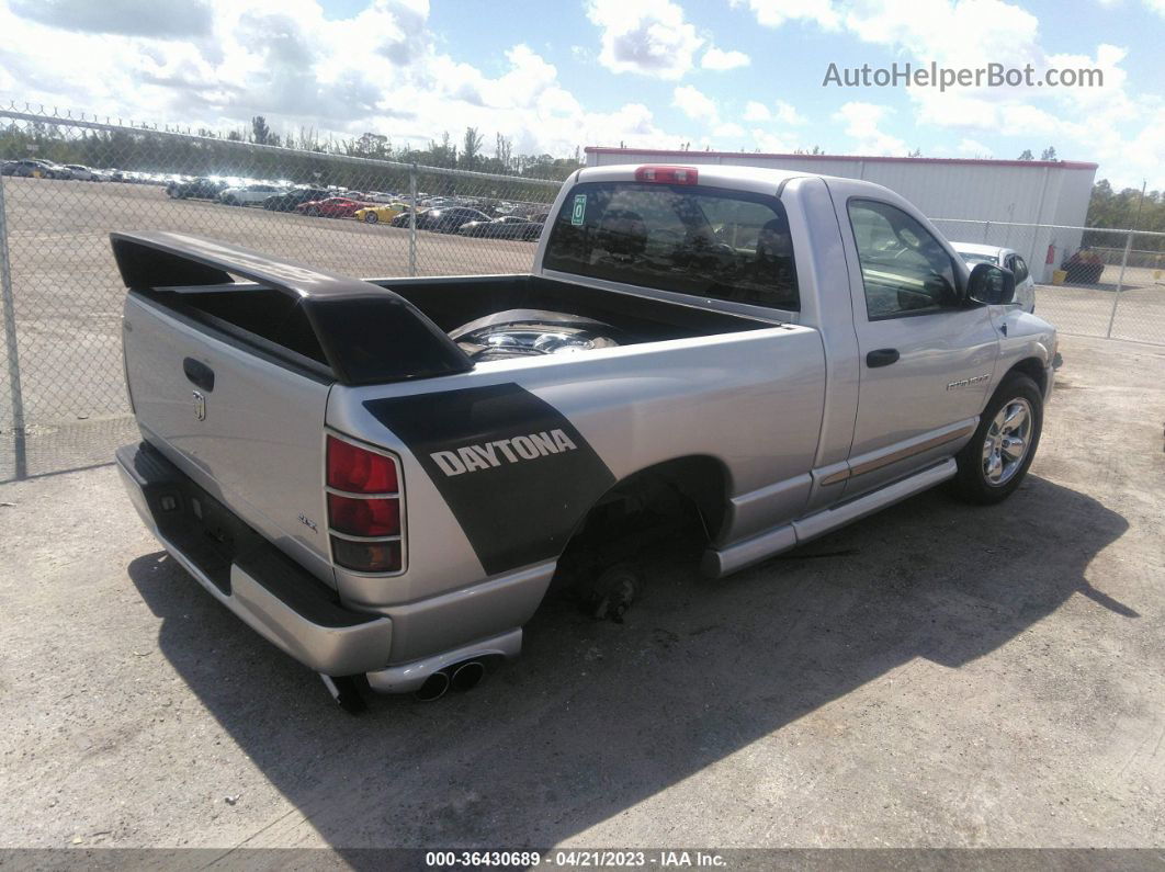 2005 Dodge Ram 1500 Slt Silver vin: 1D7HA16D25J621666