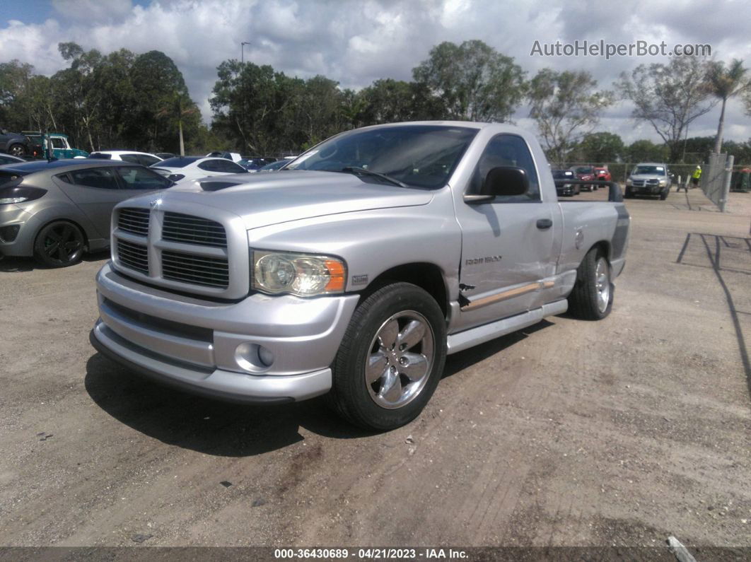 2005 Dodge Ram 1500 Slt Silver vin: 1D7HA16D25J621666