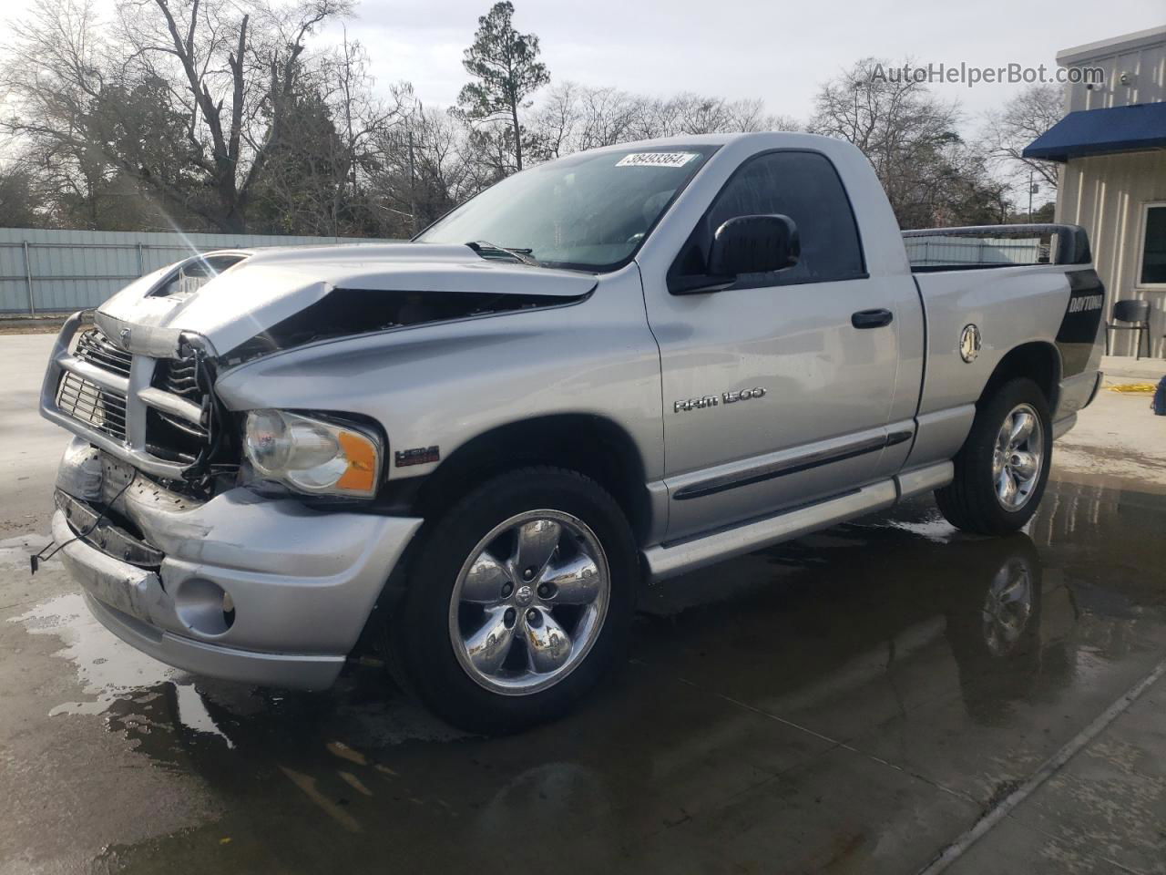 2005 Dodge Ram 1500 St Серебряный vin: 1D7HA16D85J603320