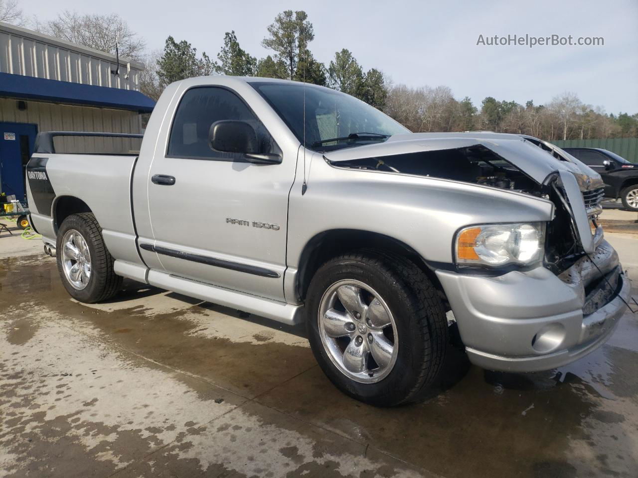 2005 Dodge Ram 1500 St Серебряный vin: 1D7HA16D85J603320