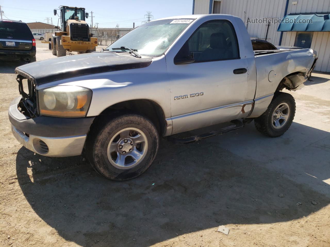 2006 Dodge Ram 1500 St Silver vin: 1D7HA16K16J192634