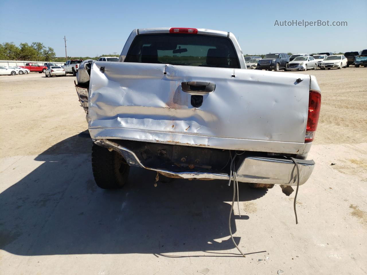 2006 Dodge Ram 1500 St Silver vin: 1D7HA16K16J192634