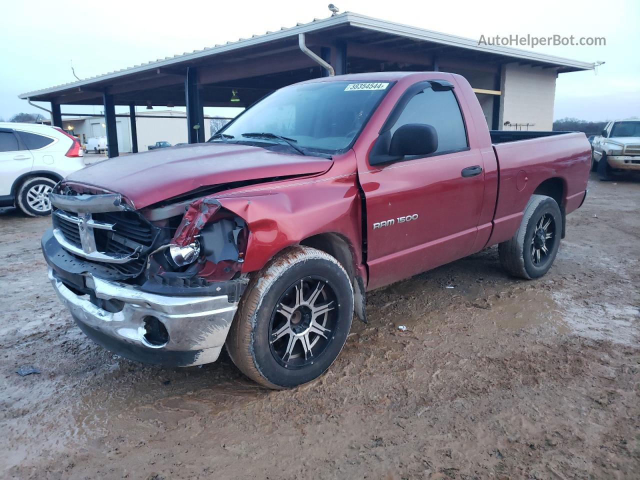 2006 Dodge Ram 1500 St Red vin: 1D7HA16K36J115036