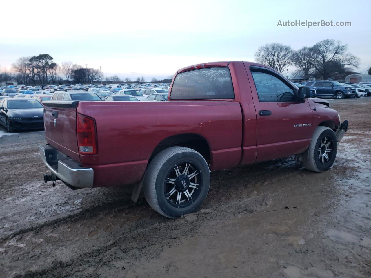 2006 Dodge Ram 1500 St Red vin: 1D7HA16K36J115036